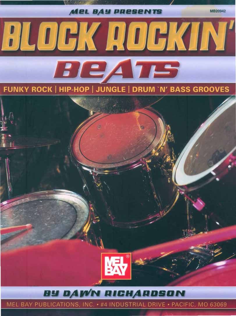 کتاب آموزش درامز Dawn Richardson_Block Rockin Beats