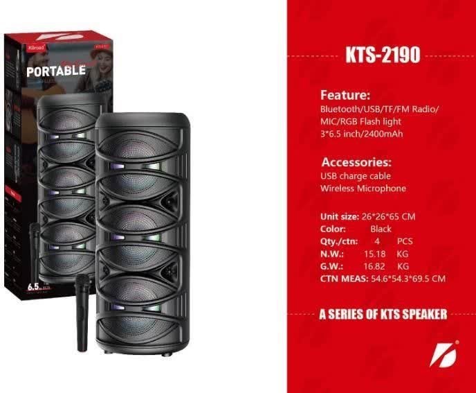 اسپیکر بلوتوثی KBroad مدل KTS-2190