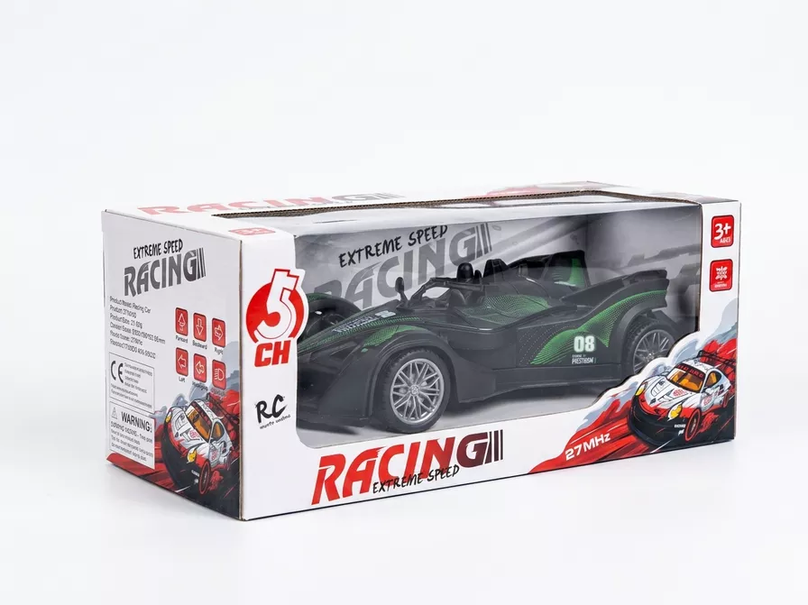 ماشین کنترلی سواری مسابقه‌ای RACING-G2 | دودزا، 4 چرخ، ریموت بلوتوثی | هدیه هیجان‌انگیز برای پسران (8 سال به بالا)