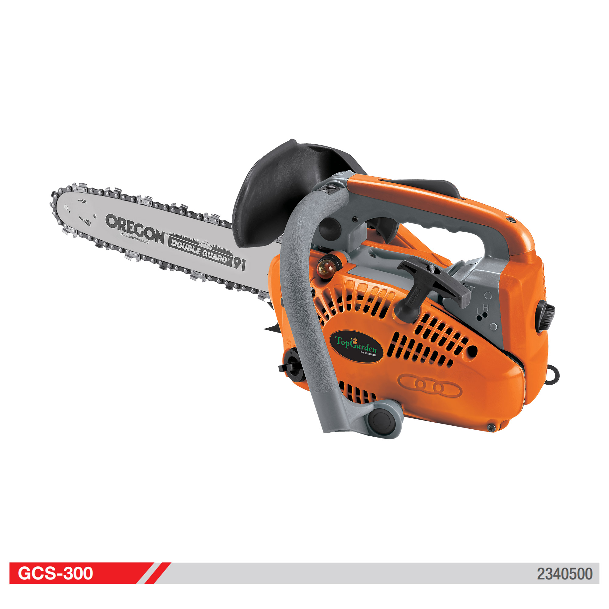 اره زنجیری بنزینی 30 سانتیمتری تاپ گاردن مدل GCS-300