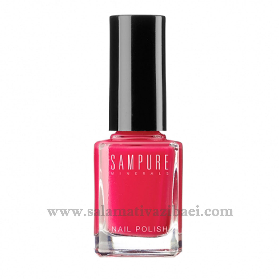 لاک ناخن براق بادوام مینرال و ارگانیک سمپیور انگلستان-SAMPURE-SWEET KISS GLAMOROUS NAIL POLISH