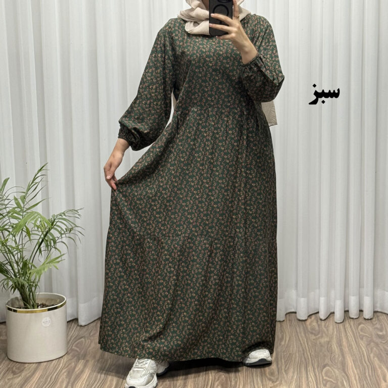 پیراهن ساحلی گلریز آیدایی ترلان کد 638