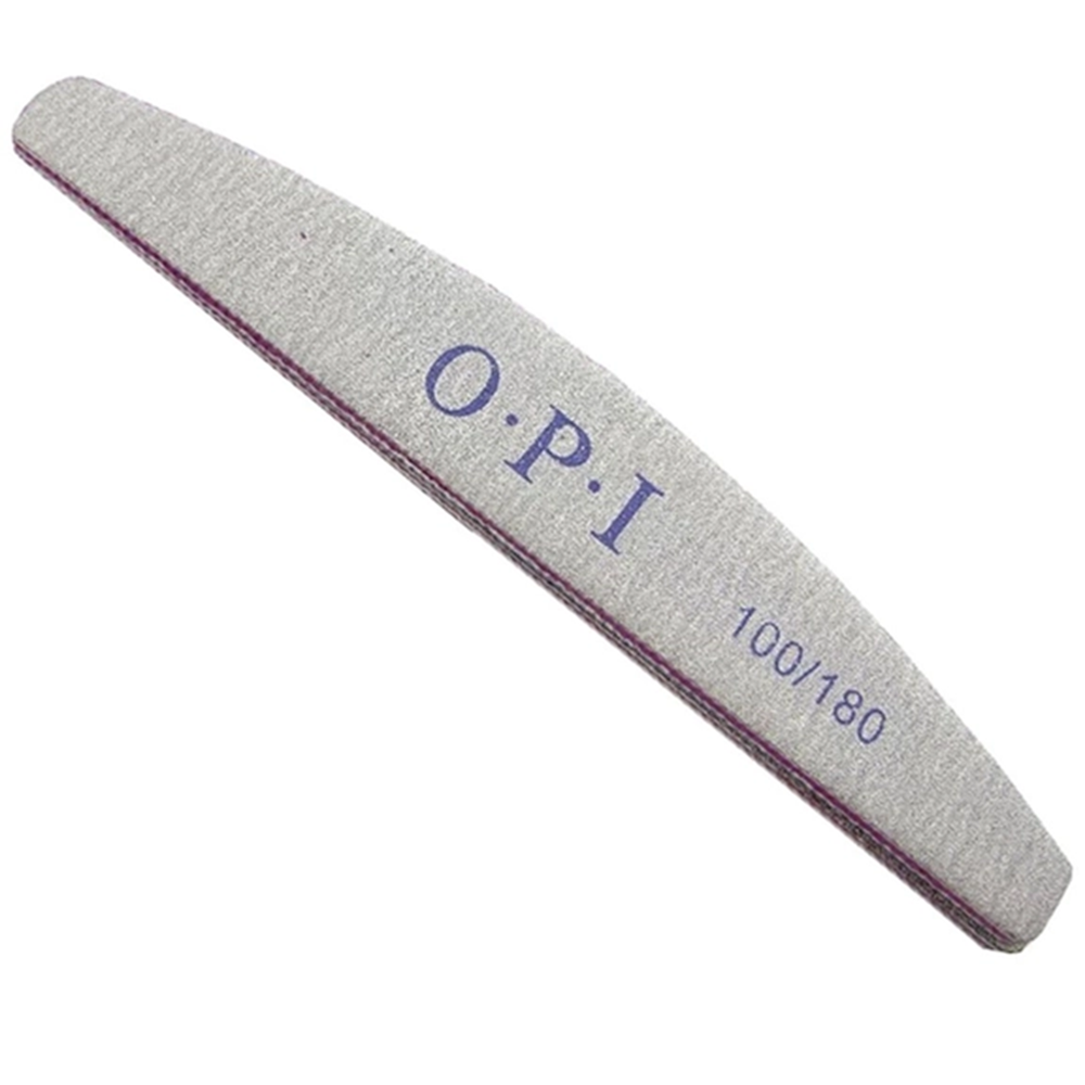 سوهان دو طرفه ناخن او پی آی OPI مدل 100/180 طول 17 سانتی متر اورجینال