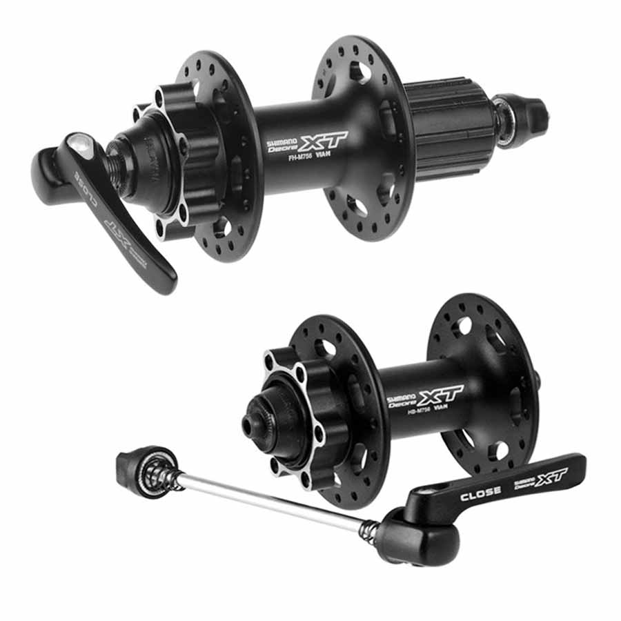 توپی جلو و عقب شیمانو SHIMANO DEORE XT FH-M756