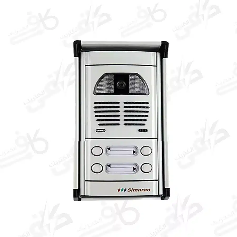 پنل آیفون تصویری فوژان چهار واحدی سیماران مدل VFC4