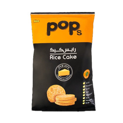 پاپس رایس کیک پنیری ۱۰۰ گرم