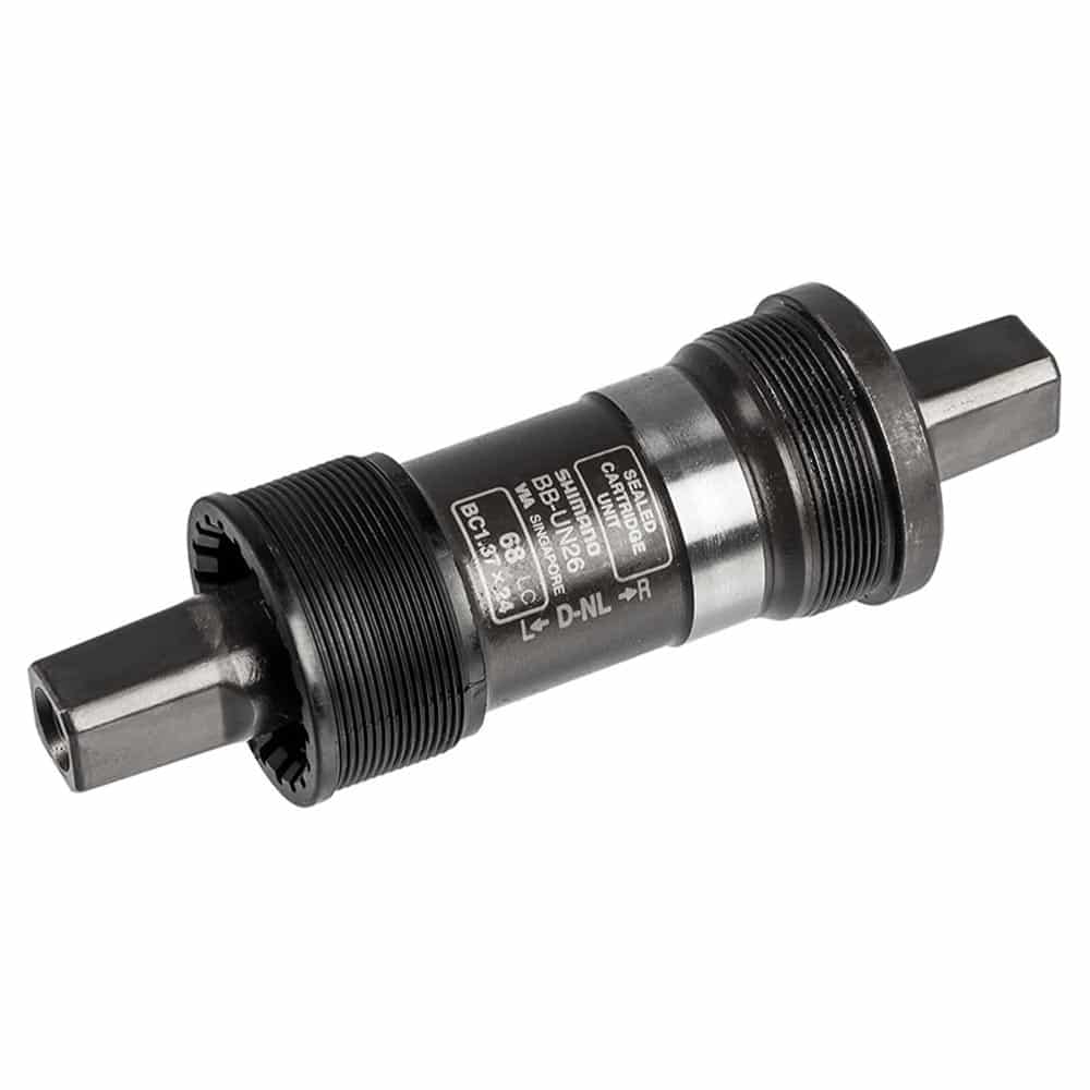 توپی تنه چهار گوش رزوه‌ای شیمانو SHIMANO BB-UN26 117.5