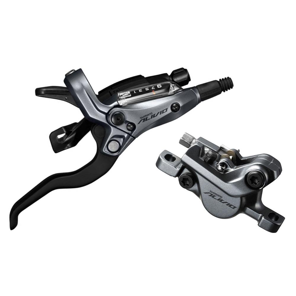 ست ترمز هیدرولیک و دسته دنده ۳×۹ شیمانو SHIMANO ALIVIO ST-M4050