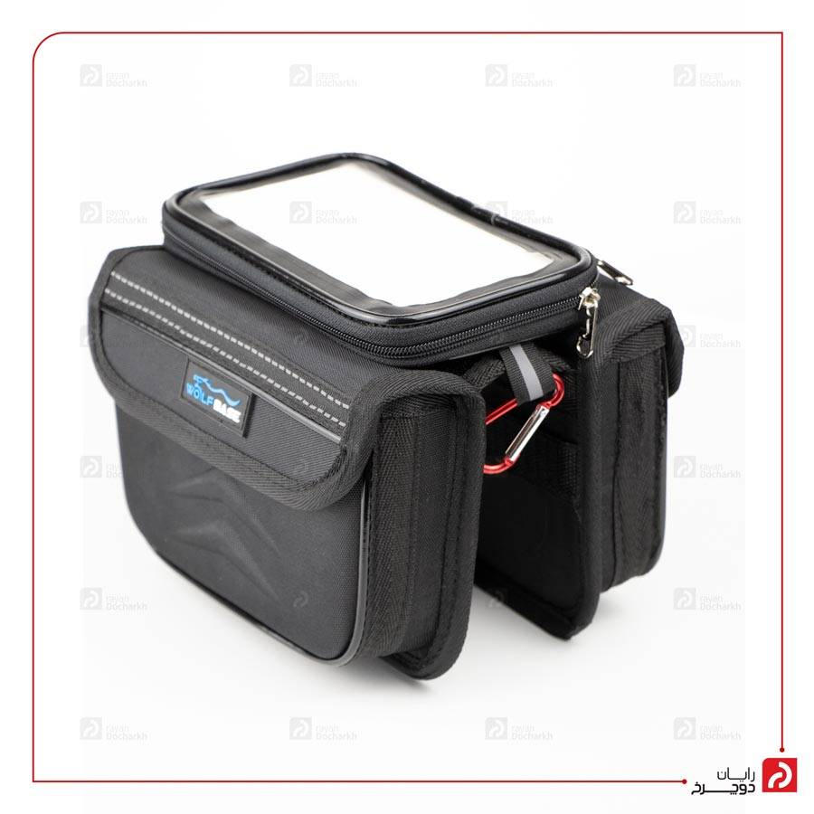 کیف خورجینی روی تنه دوچرخه WOLF BASE