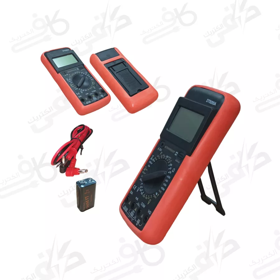 اهمتر ديجيتال بزرگ 9205 | مولتی متر دیجیتال بیزردار
