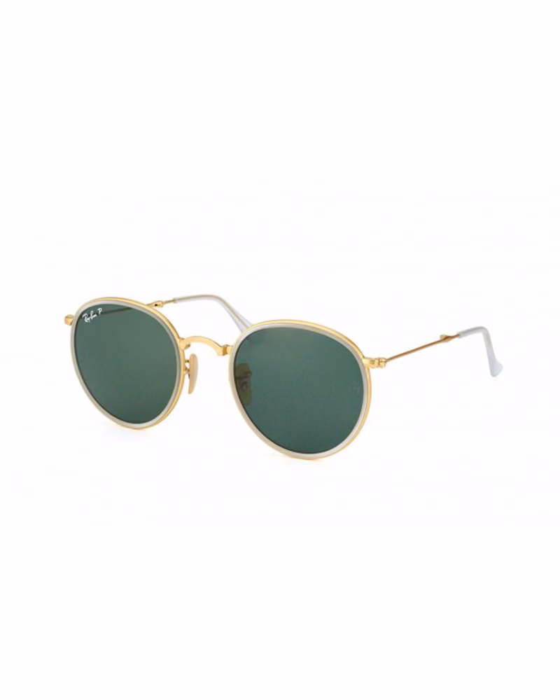عینک آفتابی اسپرت ریبن مدل RayBan RB3517 - فريم طلايي عدسي سبز