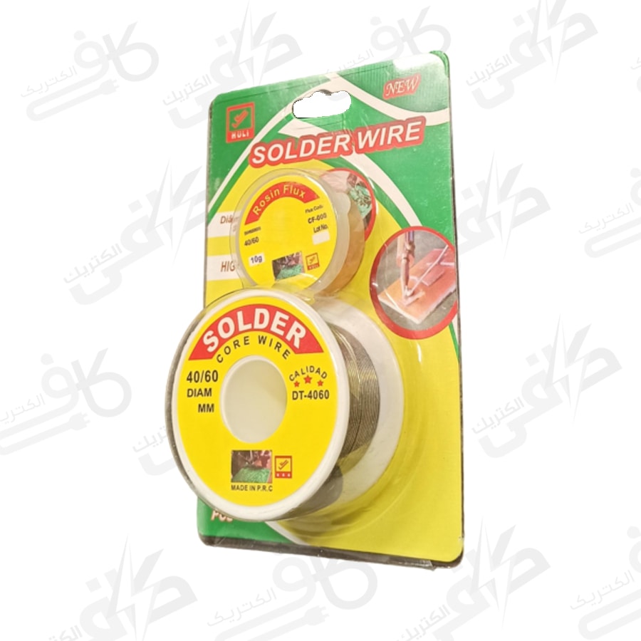 سیم لحیم با روغن قلع 100گرمی
