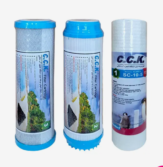 پک فیلتر پیش تصفیه ی گیاهی دستگاه تصفیه آب برند سیسیکا CCK