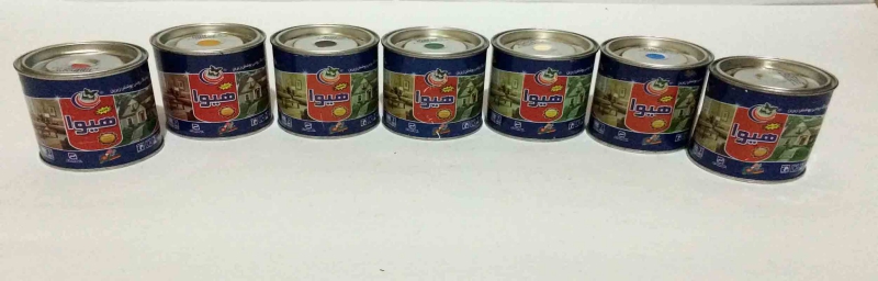 رنگ ربعی سفید آینه