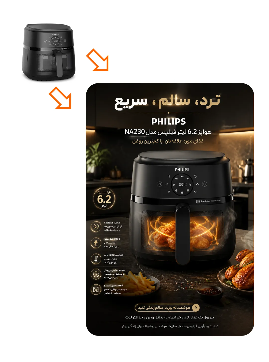 مگاپرامپت پوستر لوازم خانگی