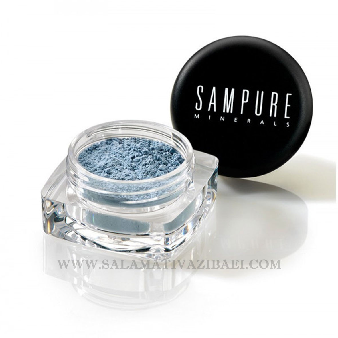 سایه چشم پودری مینرال ارگانیک سمپیور انگلستان-SAMPURE-SPARKLING TEAL شماره 100