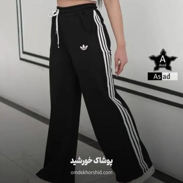 شلوار بگ نواری آدیداس