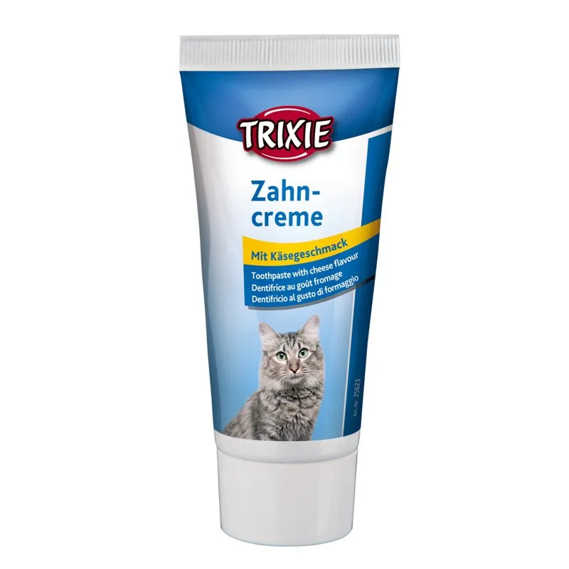 ست خمیر دندان و مسواک مخصوص گربه تریکسی Trixie Dental Hygiene Set For Cat