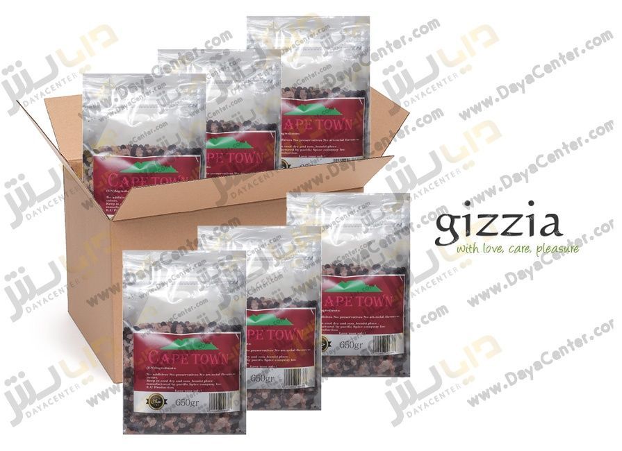 فلفل سیاه و نمک صورتی کیپ تاون گیزیا کارتن 12 عددی