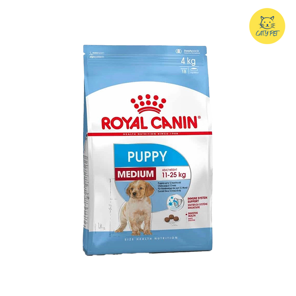 غذای خشک توله سگ رویال کنین نژاد متوسط Medium Puppy  وزن 1 کیلوگرم فله ای