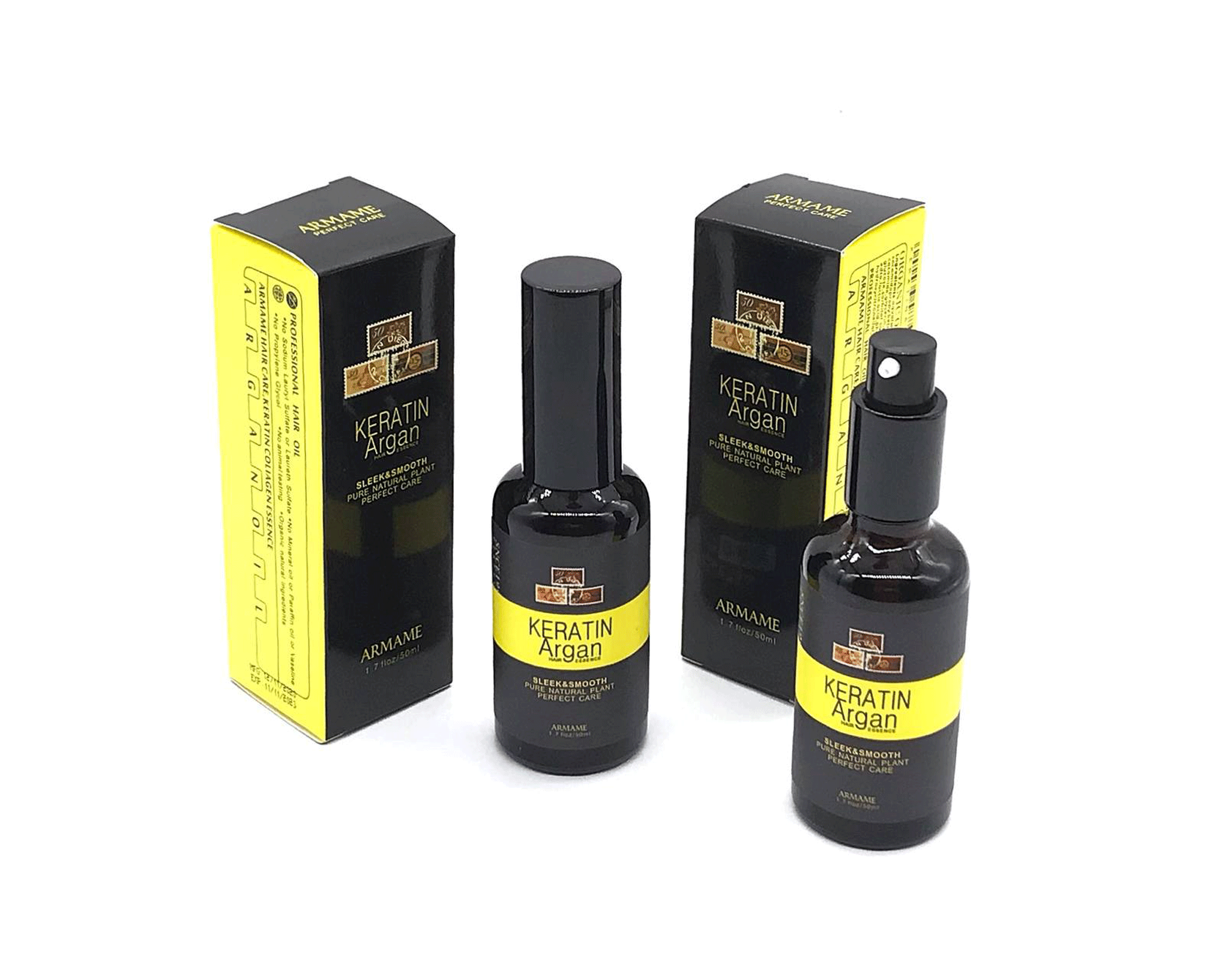روغن آرگان و کراتین مو آرمامی ARMAME