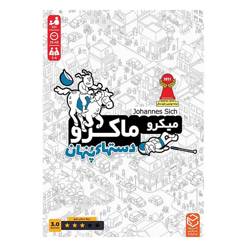 بازی میکرو ماکرو دست های پنهان 3 (MICROMACRO:ALL IN CRIME CITY)