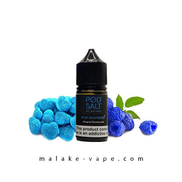 سالت آبنبات تمشک آبی پاد سالت (30میل) POD SALT CORE BLUE RASPBERRY