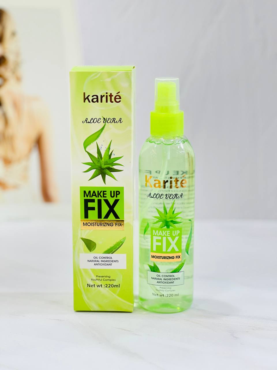 اسپری فیکس آلوئه ورا کاریته karite