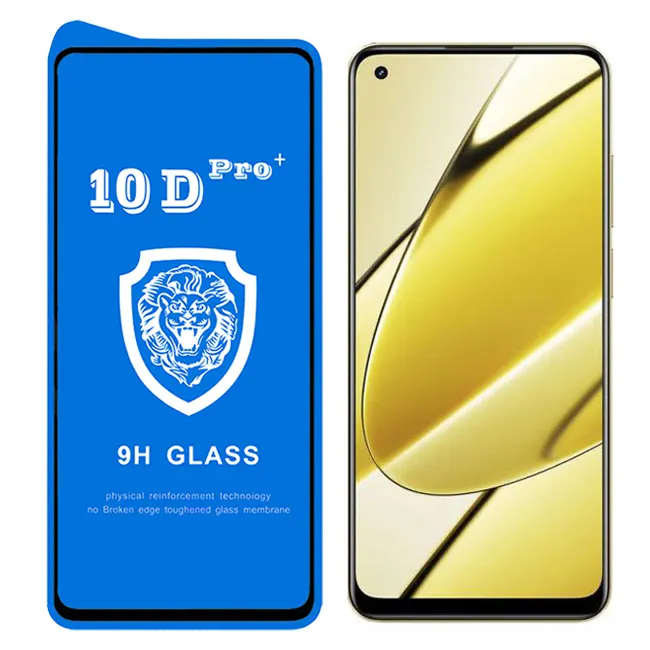 گلس محافظ فول +10D Pro ریلمی 11 4G
