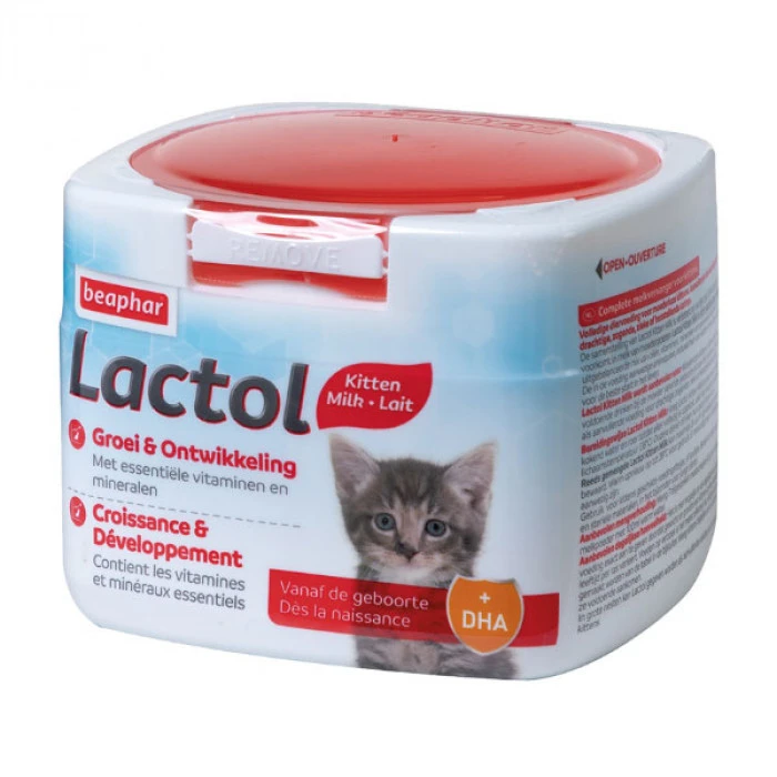 شیر خشک گربه بیفار مدل lactol وزن 500 گرم