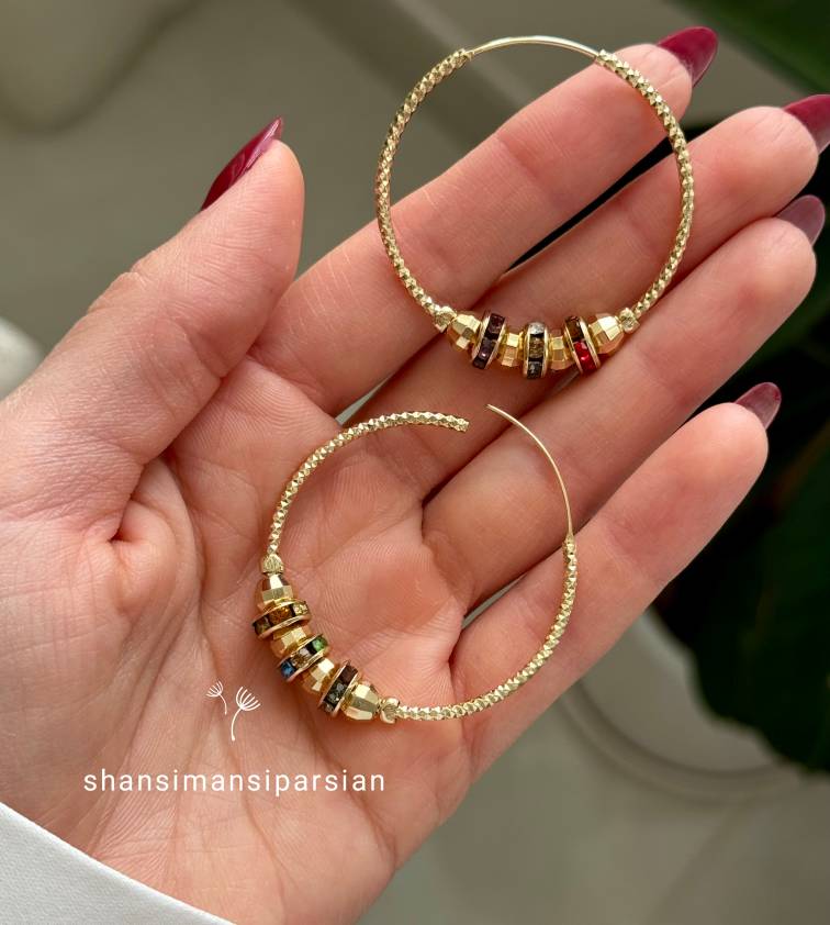 گوشواره حلقه ای