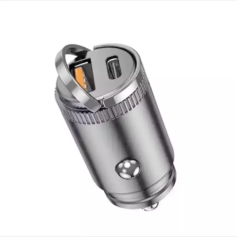 شارژر فندکی وریتی با گارانتی مدل V-CQ1123 48W به همراه کابل Type-C Verity V-CQ1123 48W CAR CHARGERE