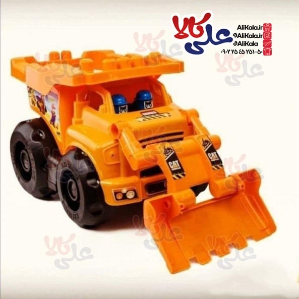 اسباب بازی کامیون با بیل مکانیکی مدل NPI 10781