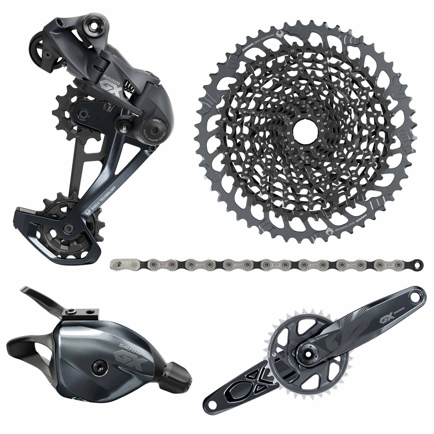 ست دنده 12 سرعته اسرم SRAM GX EAGLE