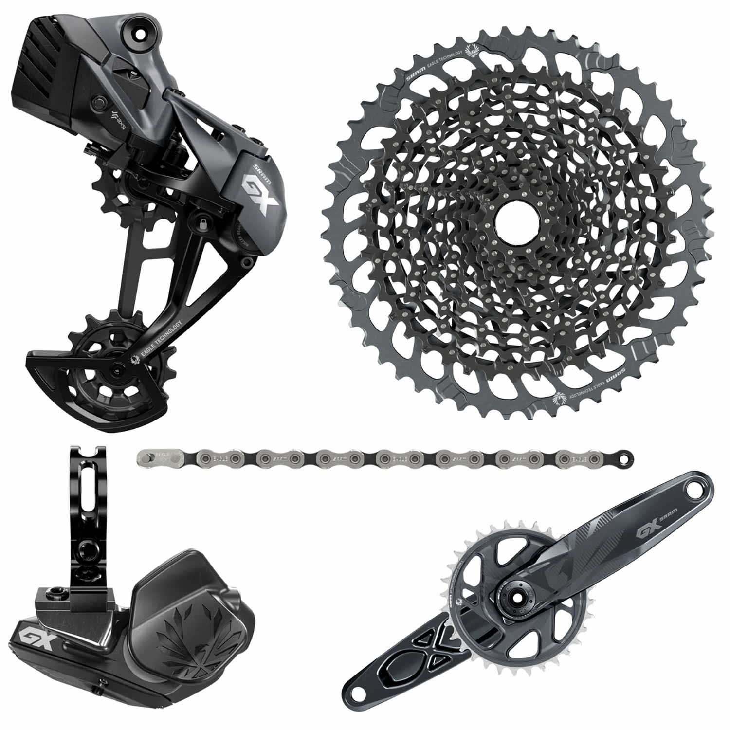 ست دنده بلوتوثی 12 سرعته اسرم SRAM GX EAGLE AXS