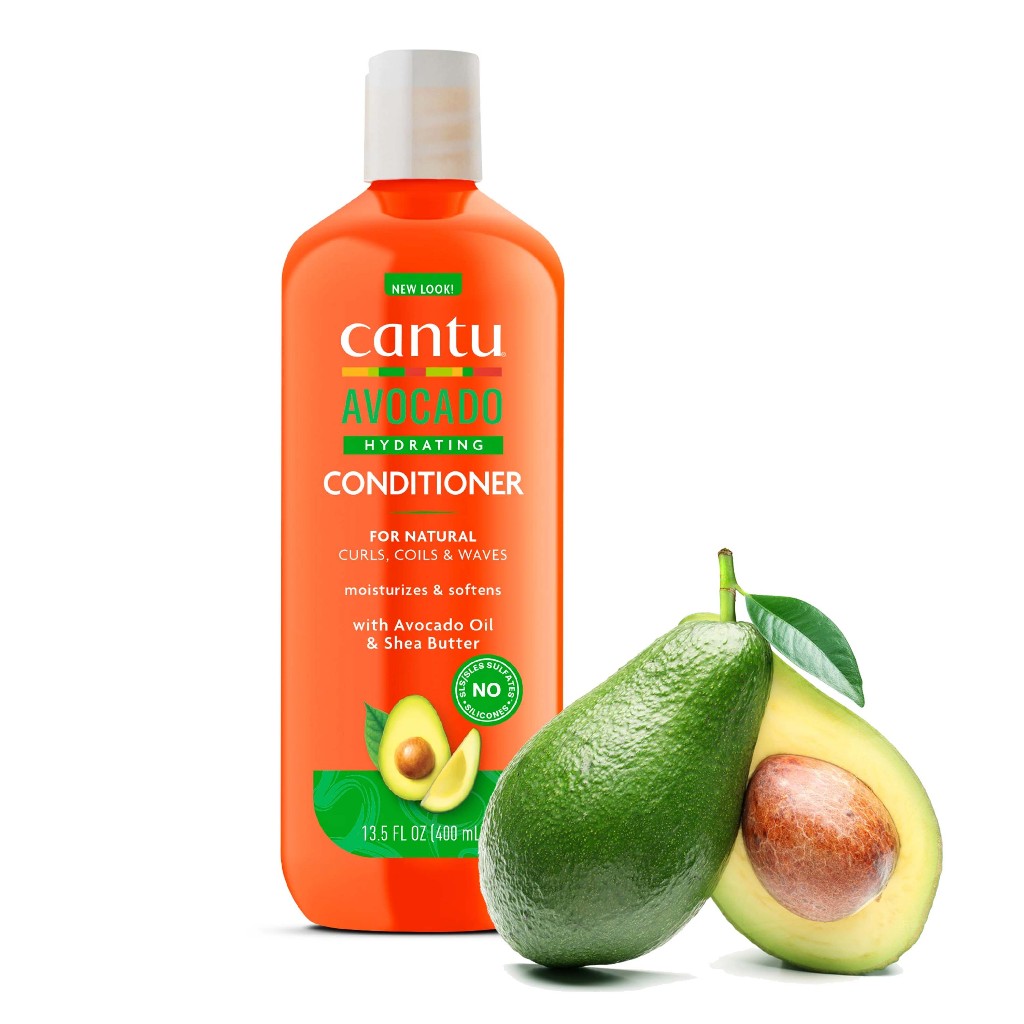 نرم کننده داخل حمام آووکادو کانتو حجم 400 میل Cantu Avocado