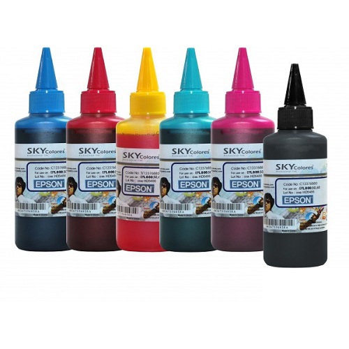 ست جوهر 100ml اسکای رنگی اپسون Sky100ml ink Set color Epson
