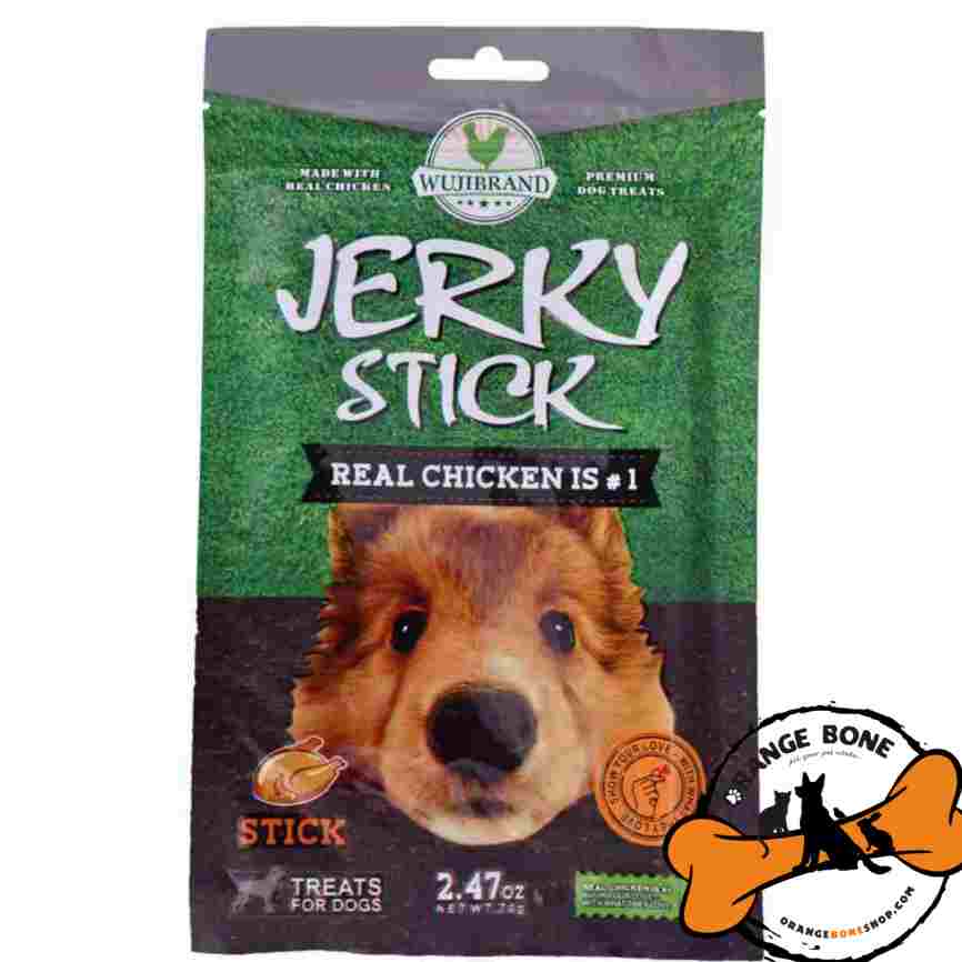 تشویقی سگ ووجی برند مدل Jerky Stick طعم مرغ (70 گرم)