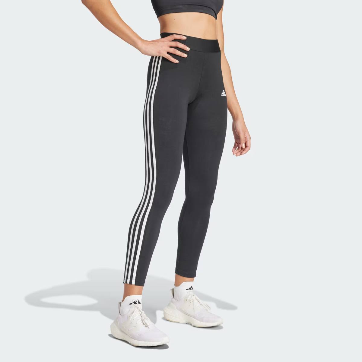 لگ اورجینال ادیداس مدل Essentials 3 Stripes 7/8 Tight کد 2111
