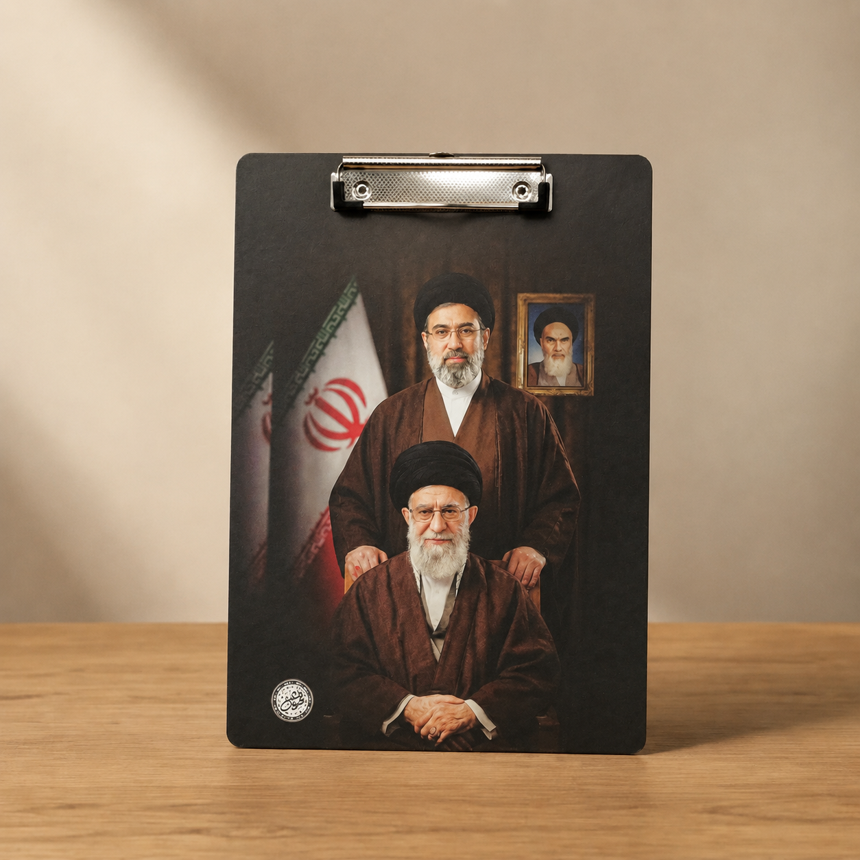 زیر دستی سایز آ4 مقوایی طرح صالح بعد صالح