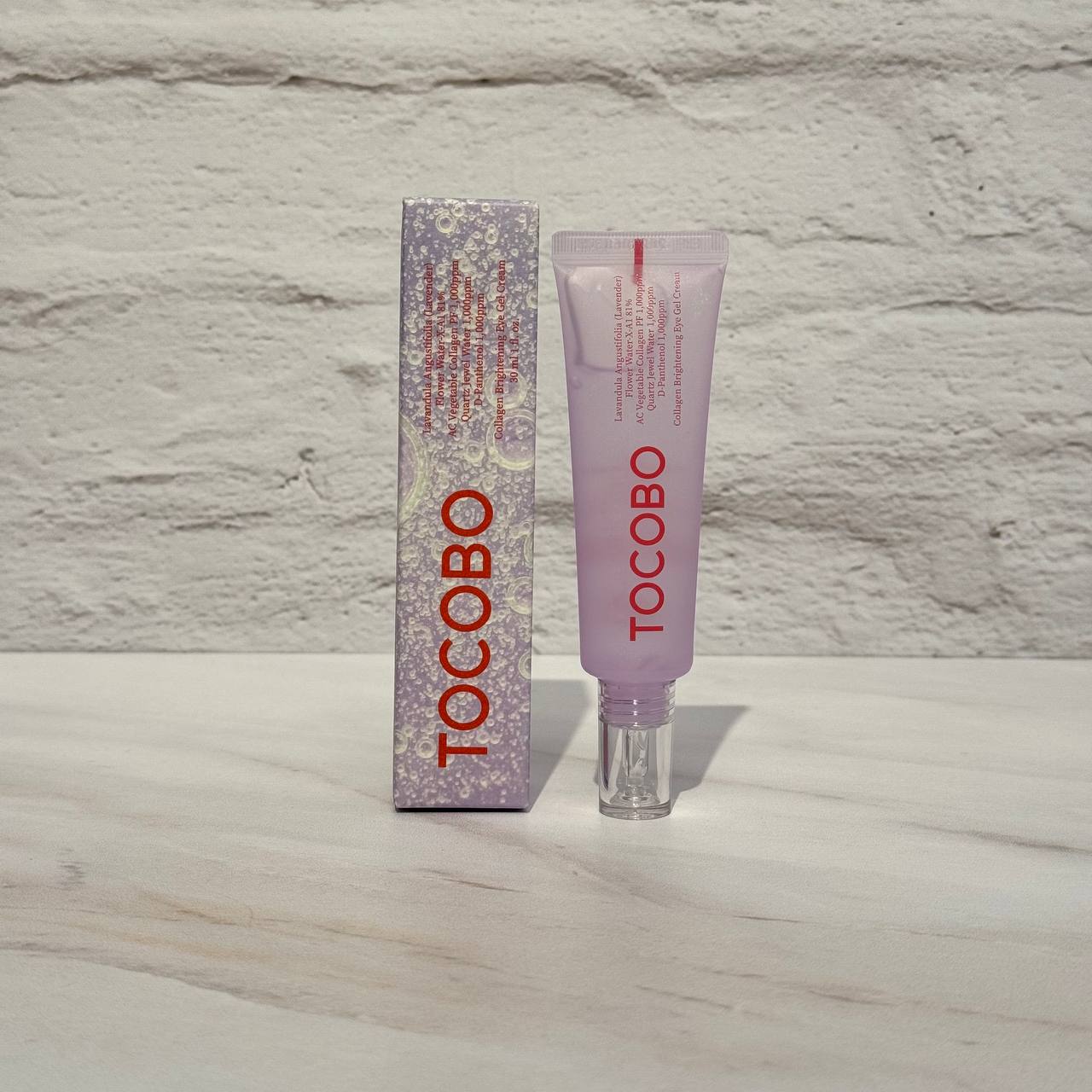 ژل کرم دور چشم روشن کننده کلاژن توکوبو 30 میل TOCOBO Collagen Brightening Eye Gel Cream