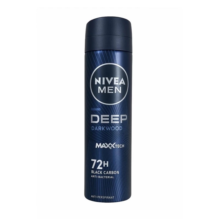 اسپری دئودرانت مردانه نیوآ Nivea مدل Deep Darkwood