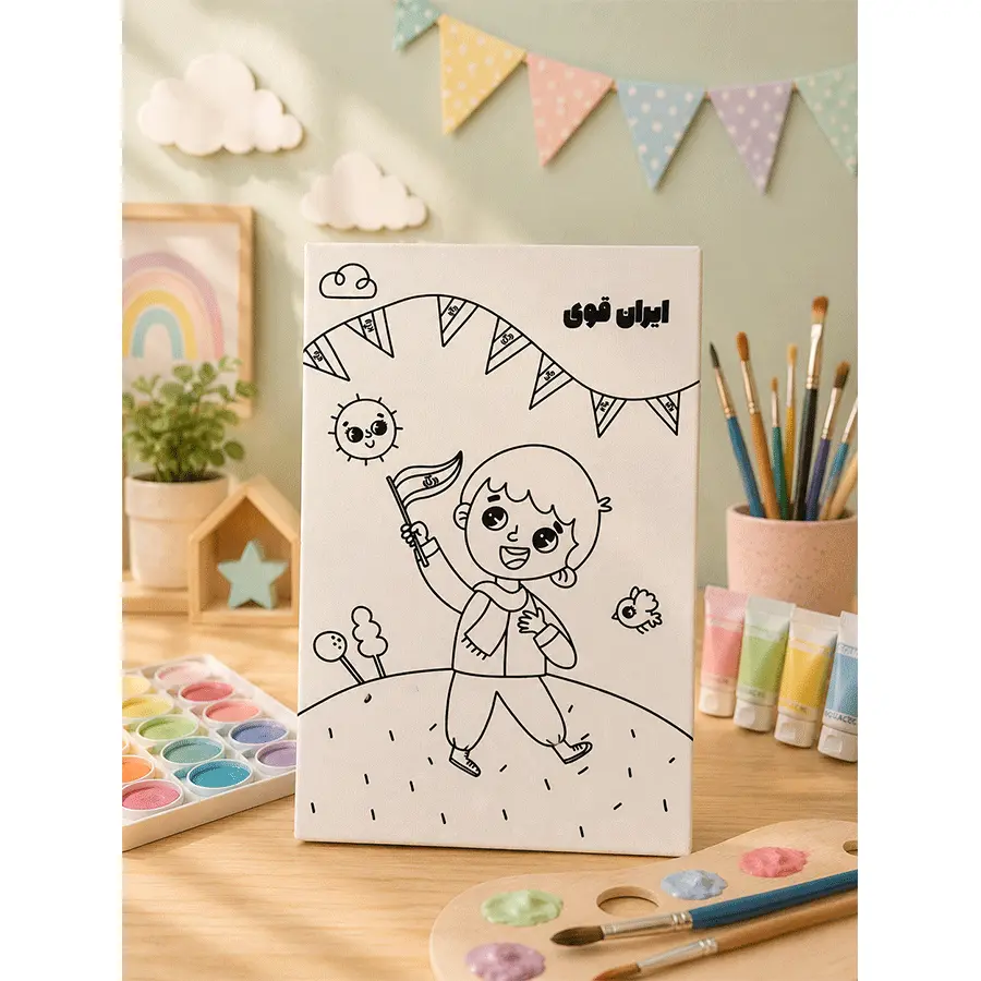بوم نقاشی طرح ایران قوی