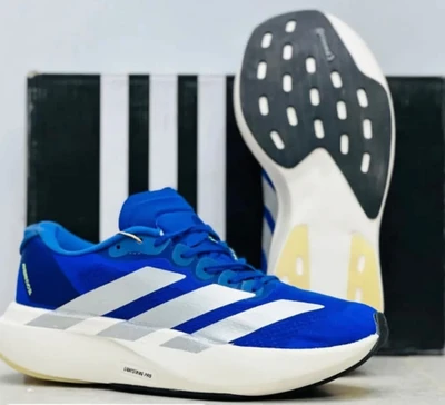 کتونی آدیداس آدیزیرو سایز 41 تا 45 آبی سفید نقره ای ADIDAS ADIZERO - سایز 42