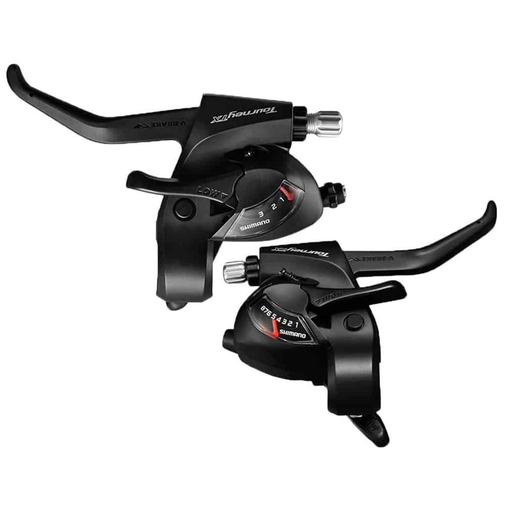 دسته دنده کتی ترمز 3×8 سرعته شیمانو SHIMANO ST-TX800