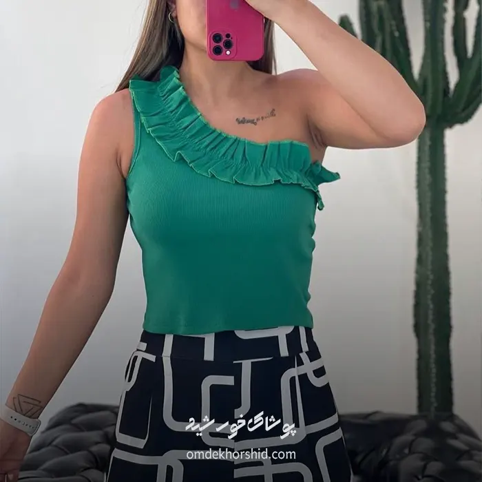 کراپ رومی چین دار