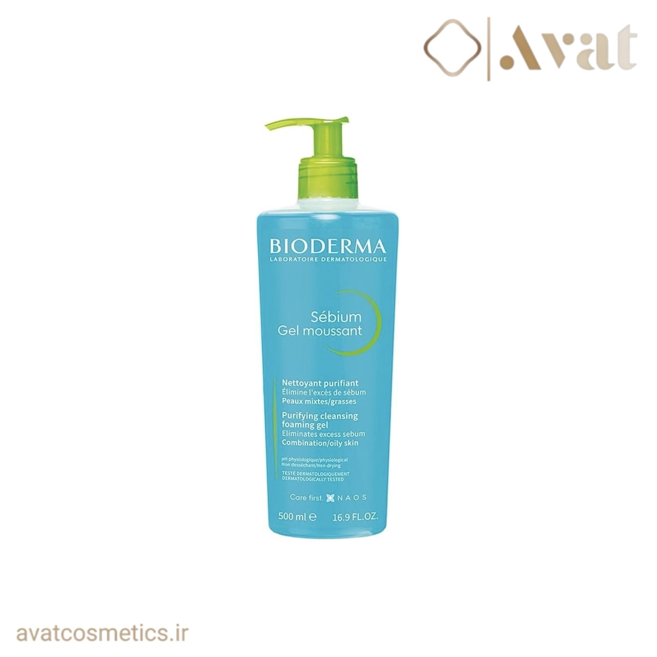 شوینده پوست چرب بیودرما | BIODERMA Sebium Gel Moussant