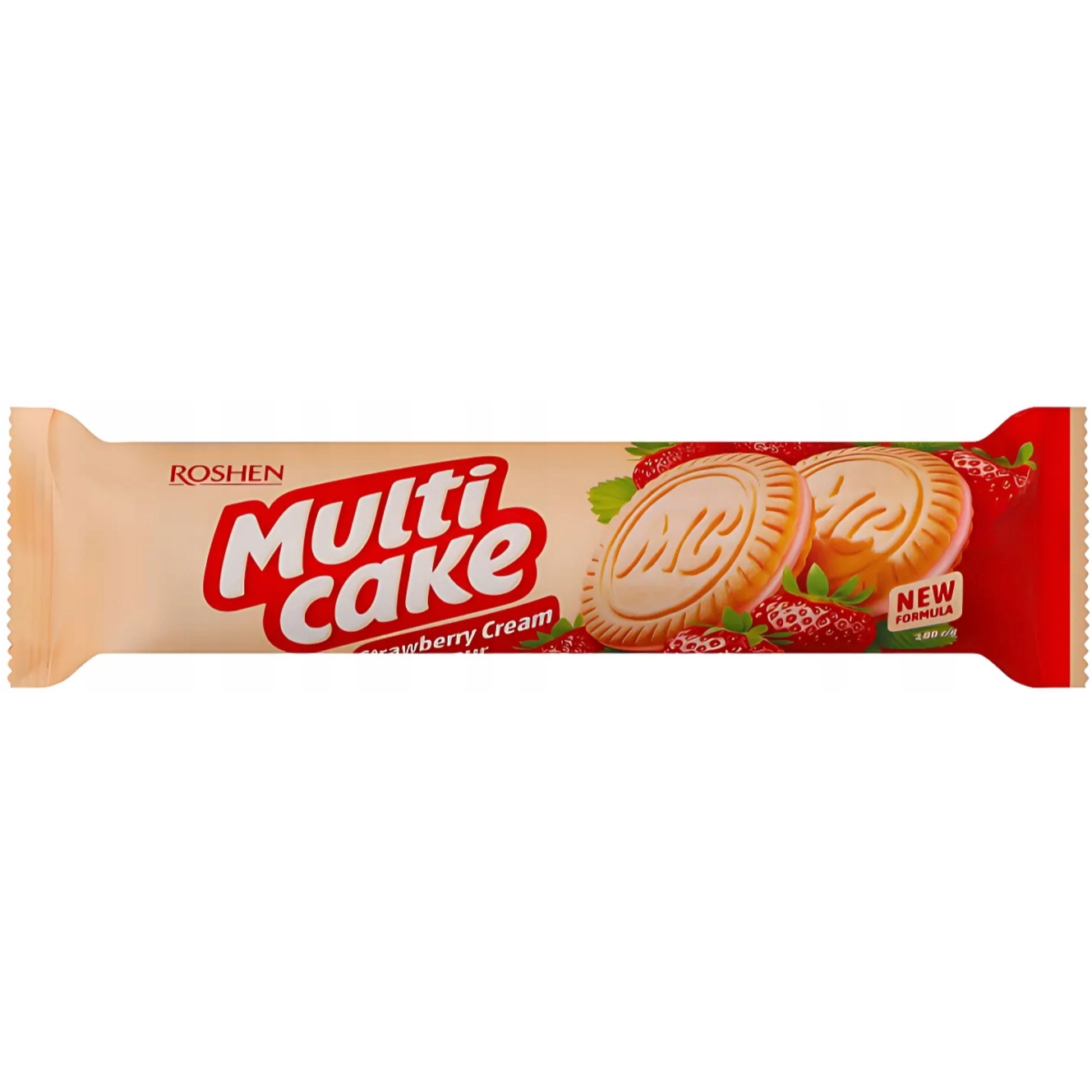 بیسکویت مولتی کیک روشن (توت فرنگی)