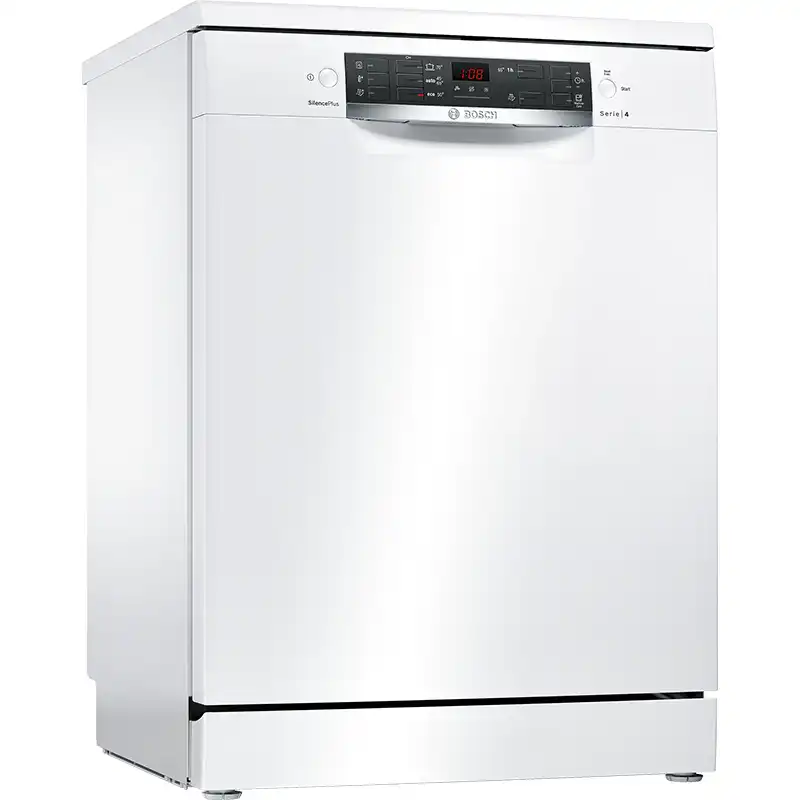 ماشین ظرفشویی بوش مدل SMS45DW100 سفید سری 4 | Bosch Dishwasher SMS45DW100 White Series 4