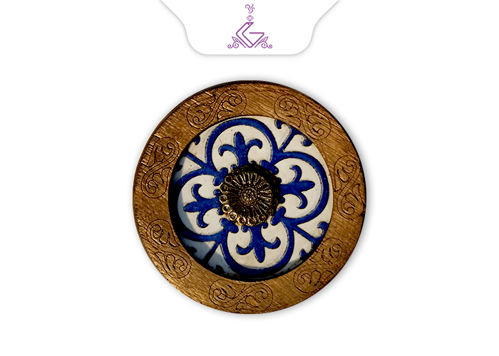 جاعودی شاخه ای طرح کاشی(طرح و رنگ متغیر)